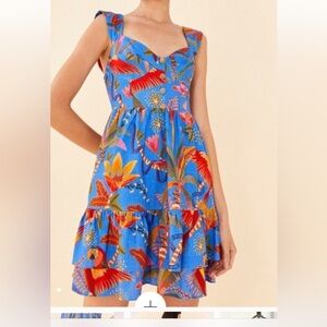 FARM Rio
Macaw Party Mini Dress